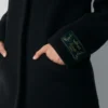 Le manteau long Cocoon – Laine douce et cachemire