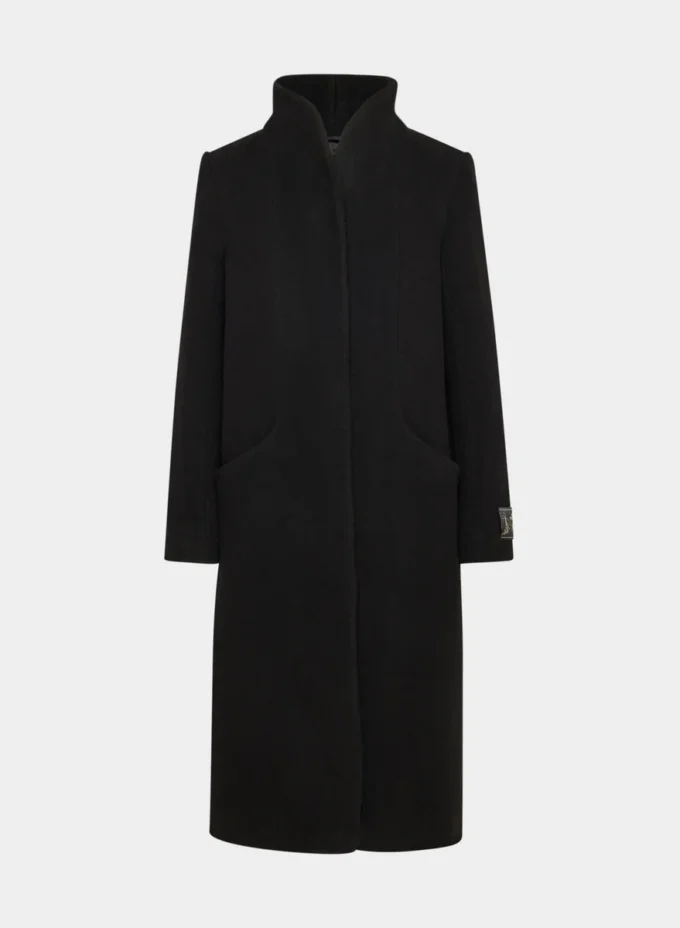 Le manteau long Cocoon – Laine douce et cachemire