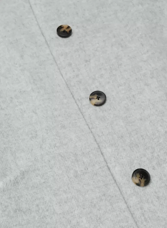 Le manteau long Cocoon – Laine et cachemire