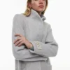 Le manteau long Cocoon – Laine et cachemire