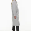 Le manteau long Cocoon – Laine et cachemire