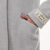 Le manteau long Cocoon – Laine et cachemire