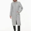 Le manteau long Cocoon – Laine et cachemire