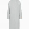 Le manteau long Cocoon – Laine et cachemire