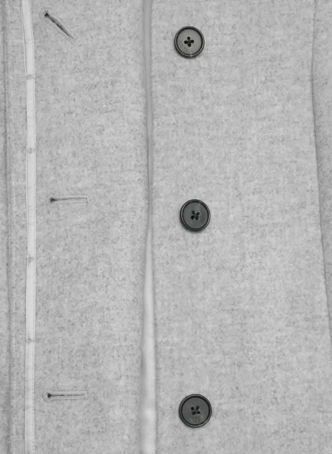 Le manteau long Cocoon – Laine et cachemire de luxe