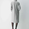 Le manteau long Cocoon – Laine et cachemire de luxe