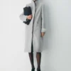 Le manteau long Cocoon – Laine et cachemire de luxe
