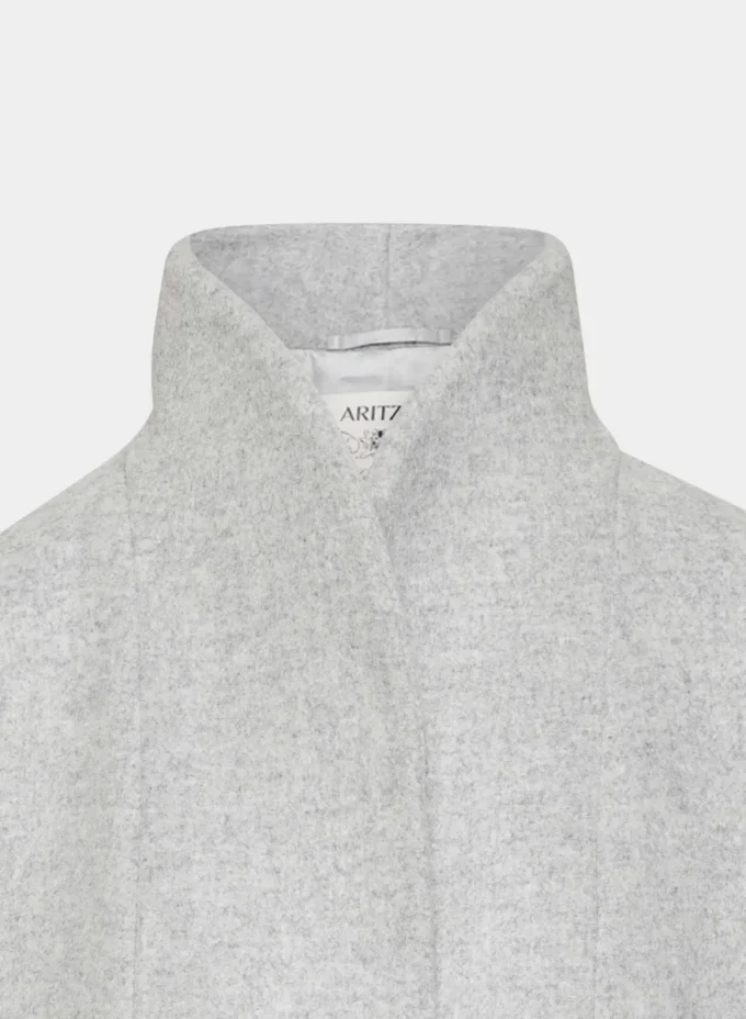 Le manteau long Cocoon – Laine et cachemire de luxe