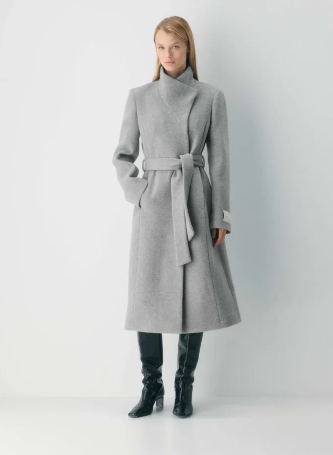 Le manteau long Connor – Laine douce et cachemire
