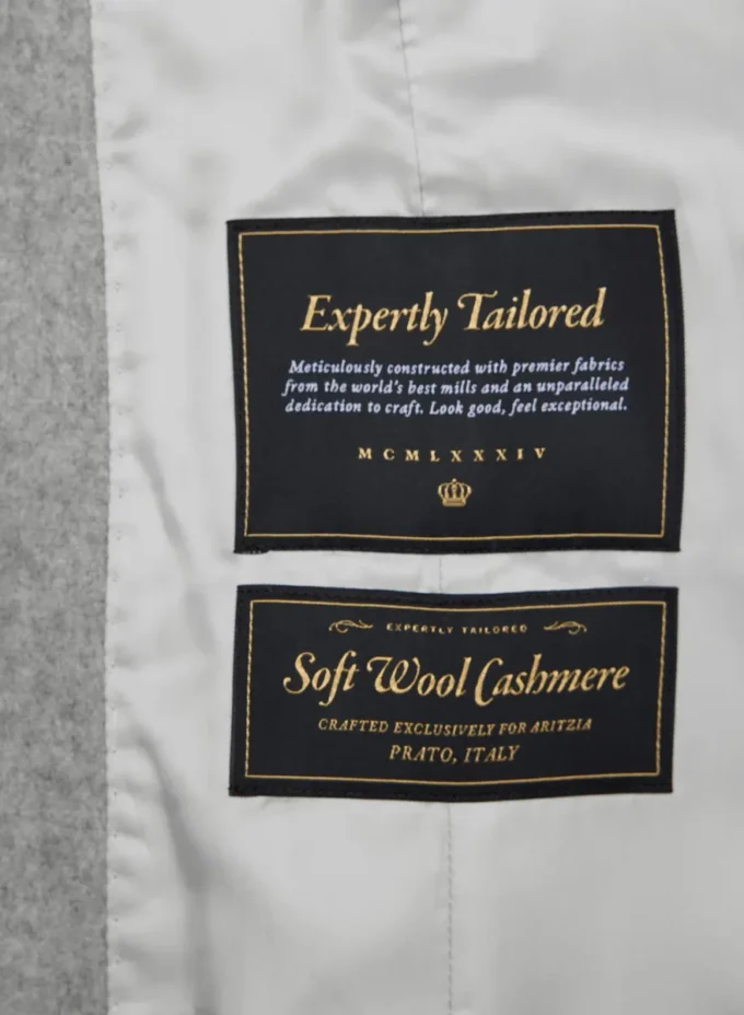 Le manteau long Connor – Laine douce et cachemire