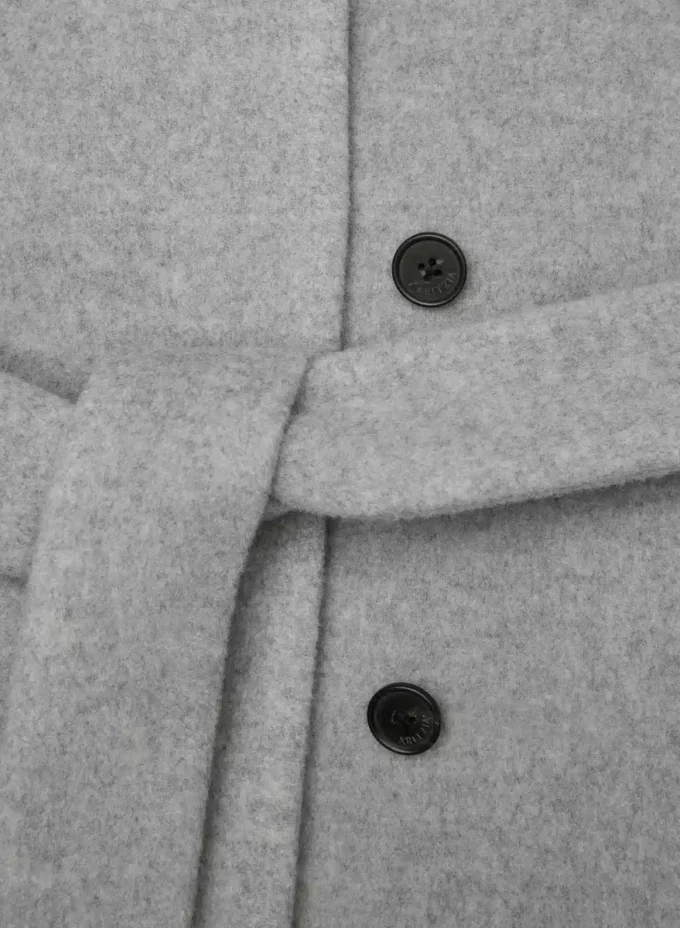 Le manteau long Connor – Laine douce et cachemire