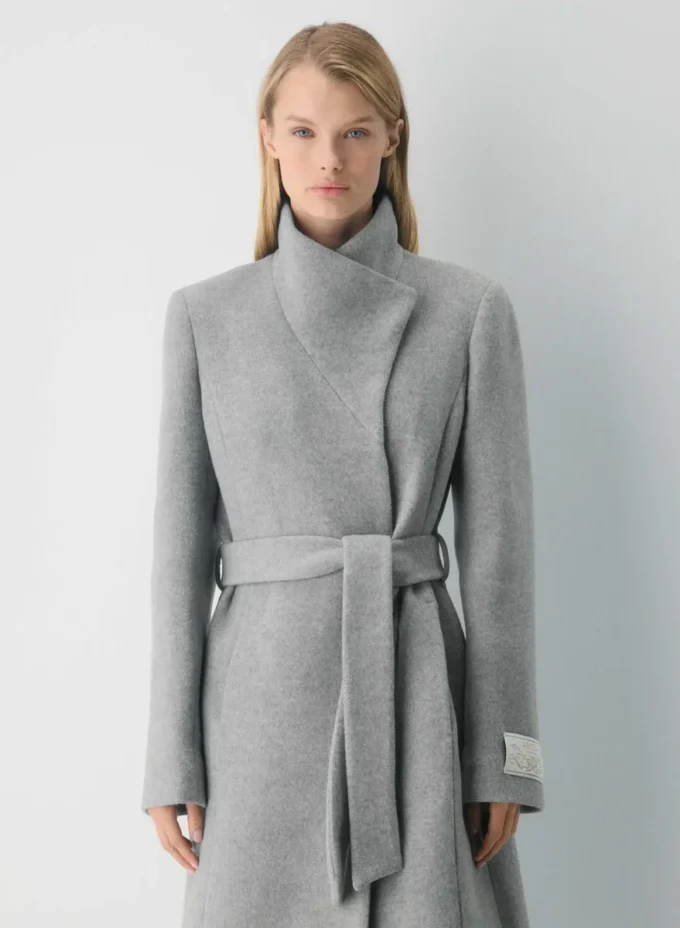 Le manteau long Connor – Laine douce et cachemire