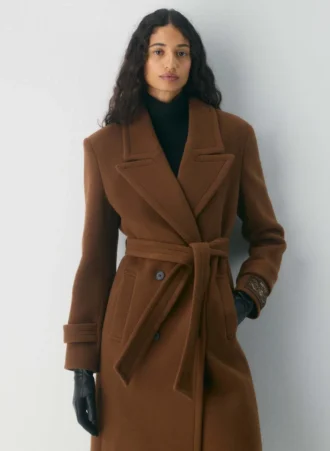 Le manteau Maxine – Laine douce et cachemire
