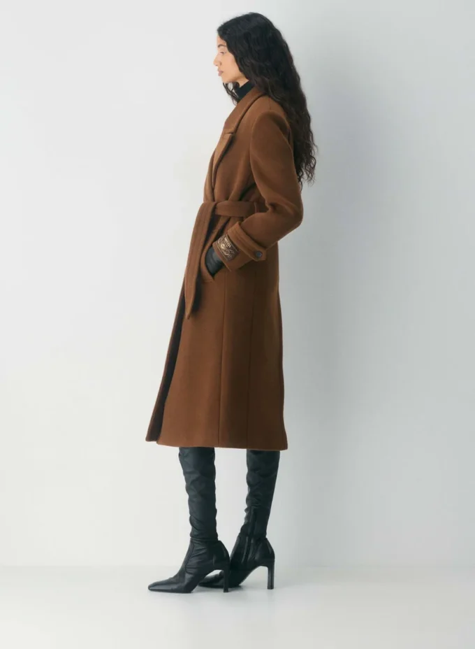 Le manteau Maxine – Laine douce et cachemire
