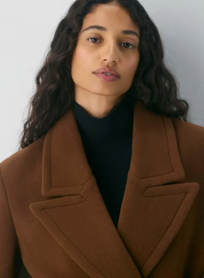 Le manteau Maxine – Laine douce et cachemire