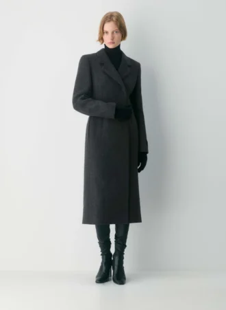 Le manteau Metropolitan – Laine et cachemire de luxe