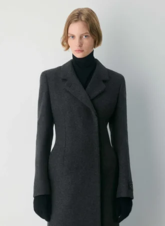 Le manteau Metropolitan – Laine et cachemire de luxe