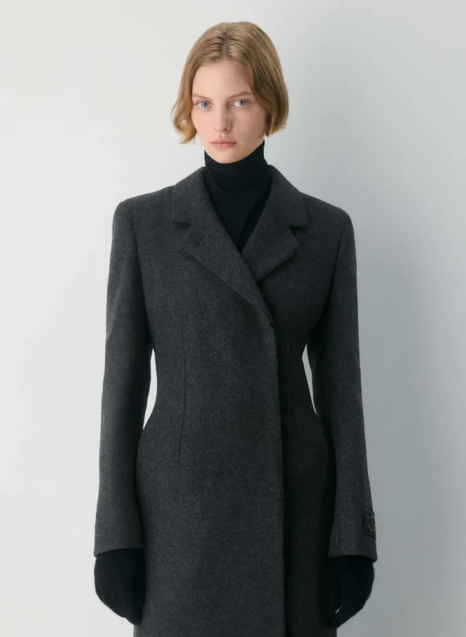 Le manteau Metropolitan – Laine et cachemire de luxe