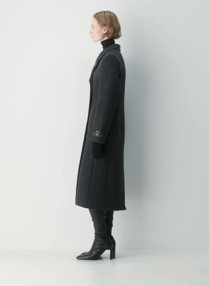 Le manteau Metropolitan – Laine et cachemire de luxe