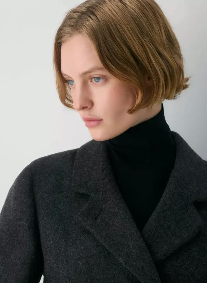 Le manteau Metropolitan – Laine et cachemire de luxe