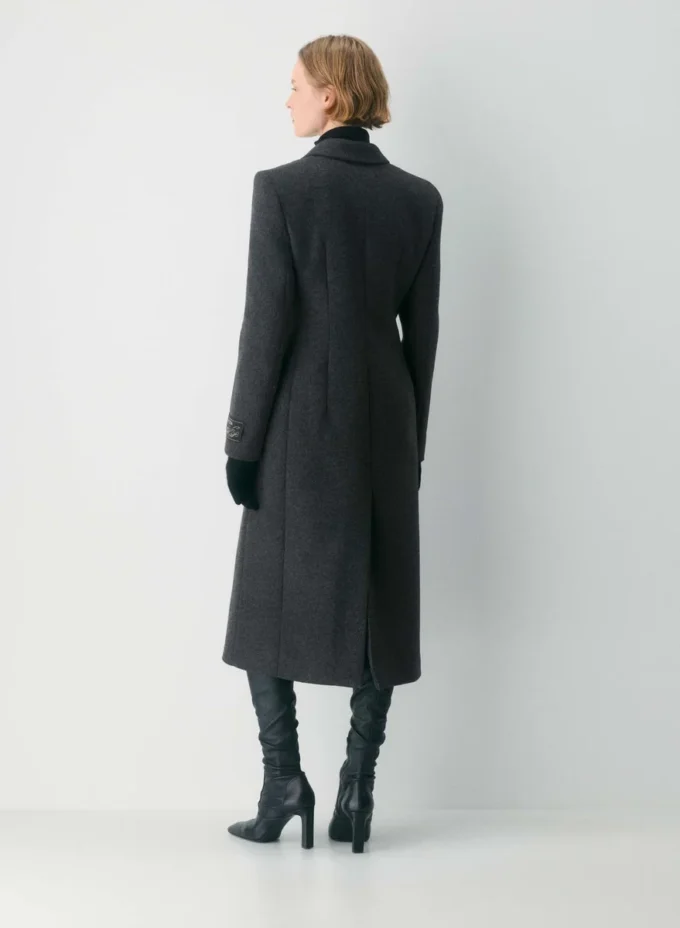 Le manteau Metropolitan – Laine et cachemire de luxe