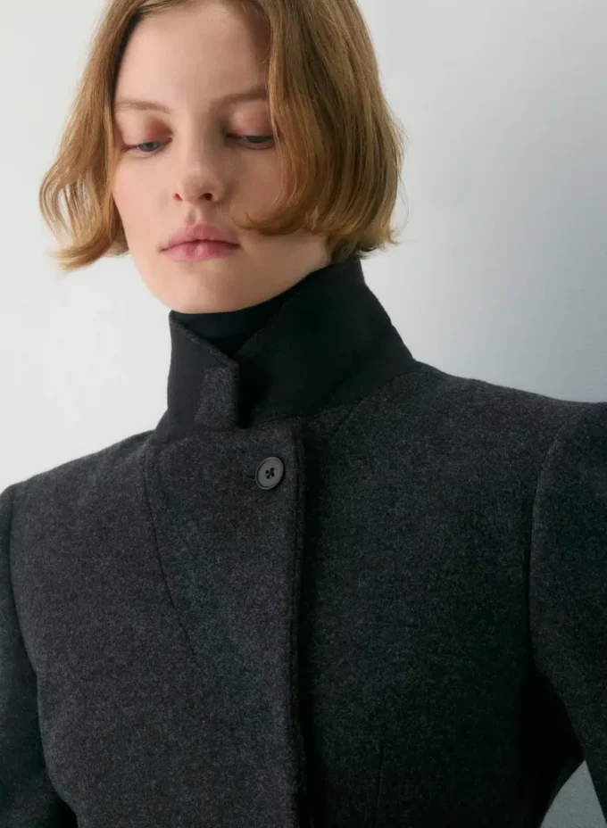 Le manteau Metropolitan – Laine et cachemire de luxe