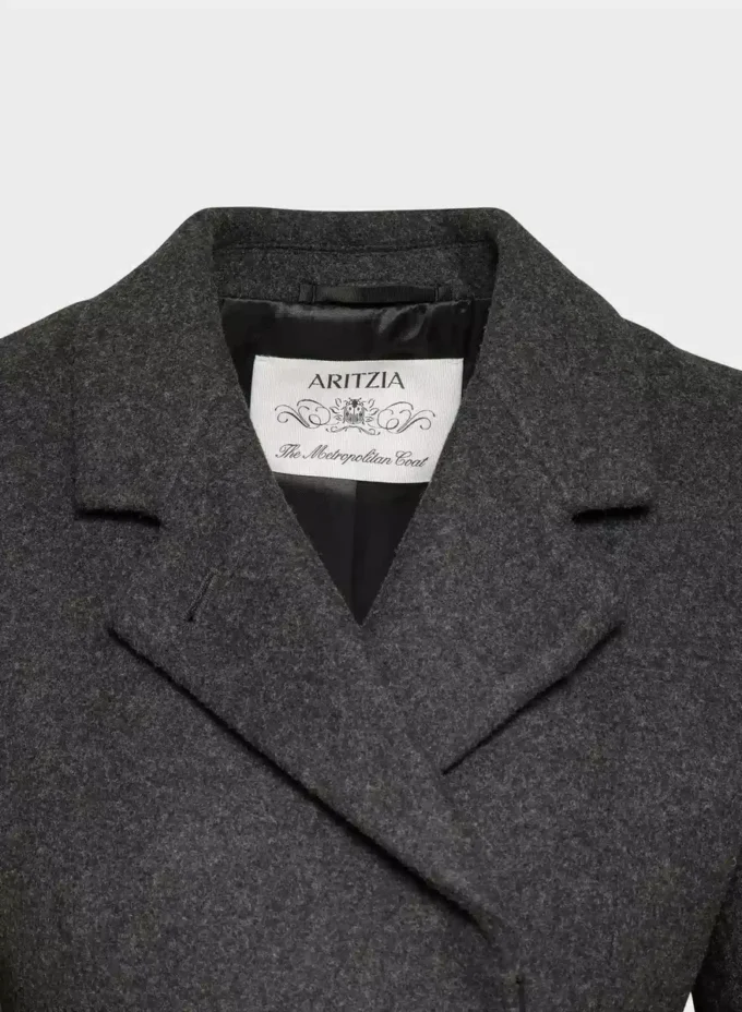 Le manteau Metropolitan – Laine et cachemire de luxe