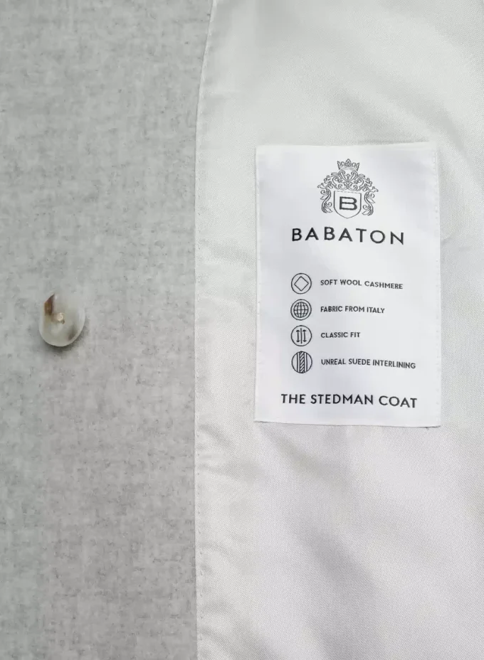 Le manteau Stedman – Laine et cachemire douces