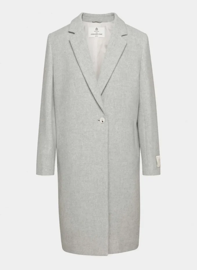 Le manteau Stedman – Laine et cachemire douces