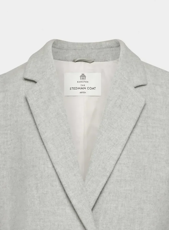 Le manteau Stedman – Laine et cachemire douces