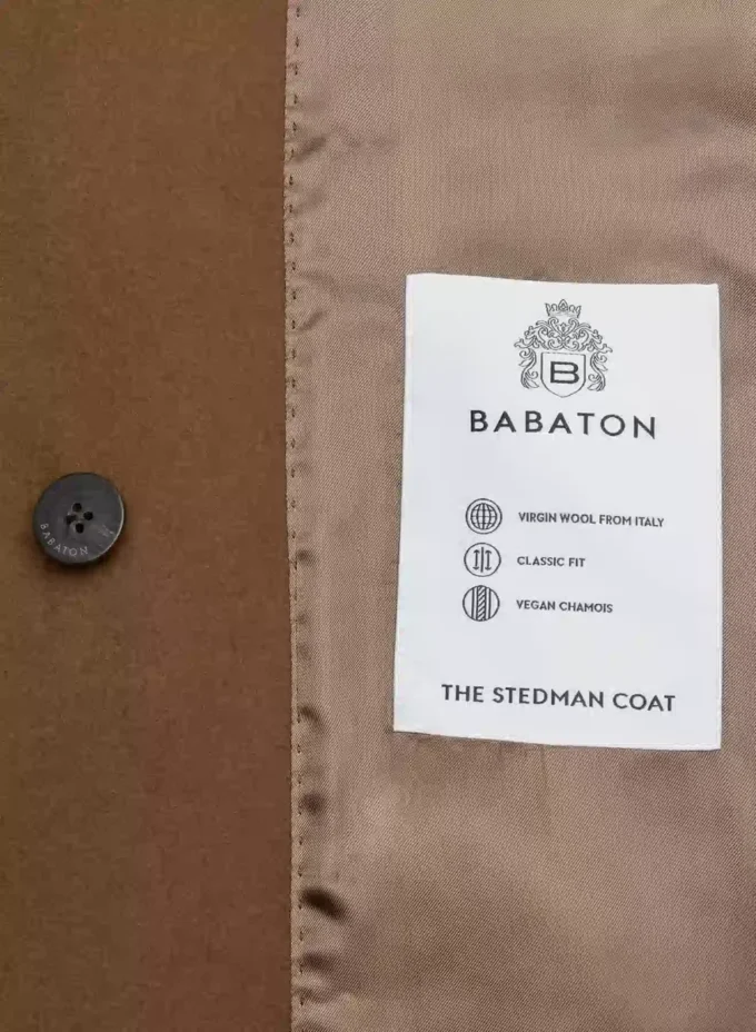 Le manteau Stedman – Laine vierge