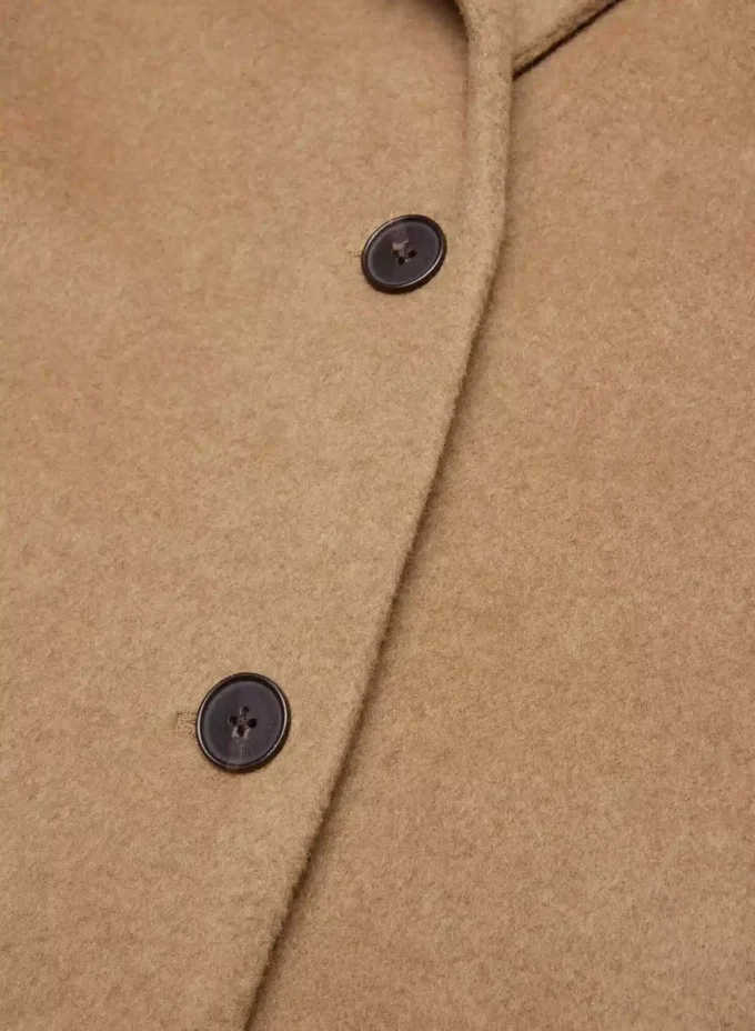 Le seul manteau – Laine (Re)Camel