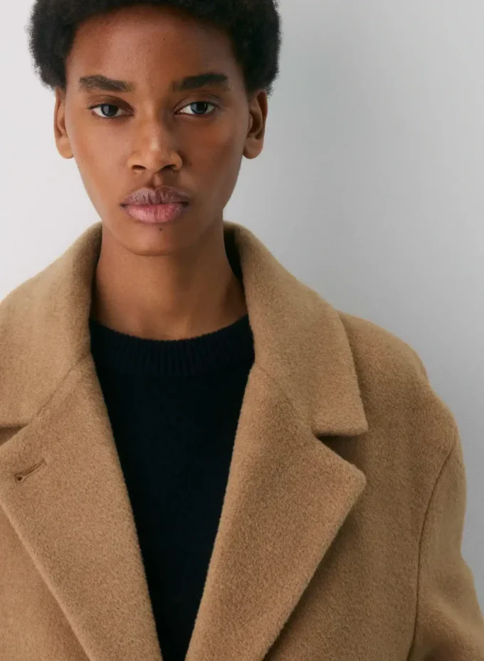 Le seul manteau – Laine (Re)Camel