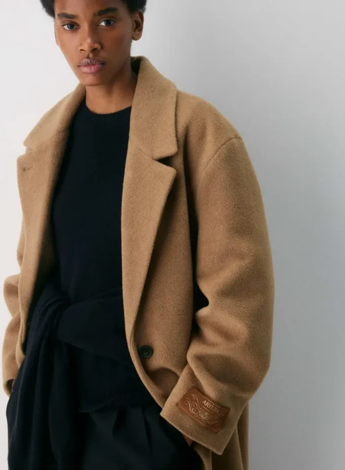 Le seul manteau – Laine (Re)Camel