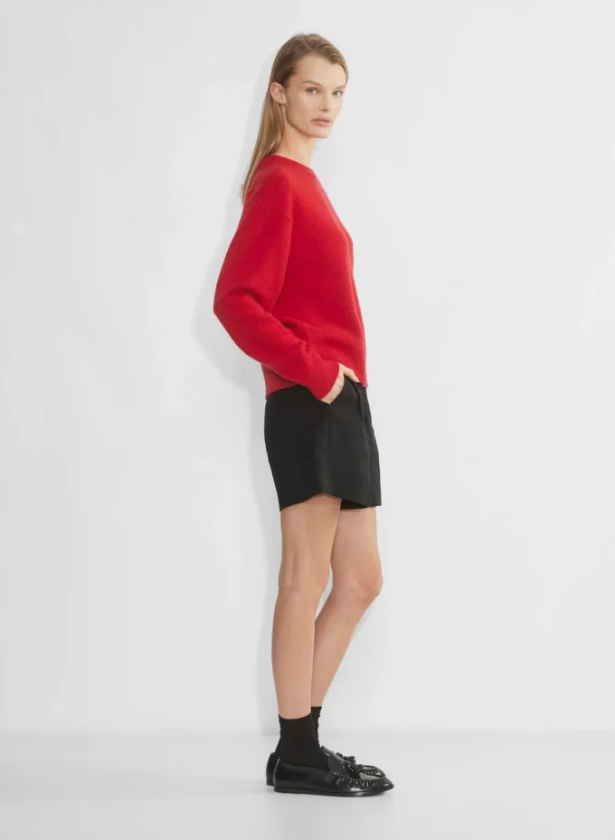 Le short Effortless Short™ en lin mi-cuisse