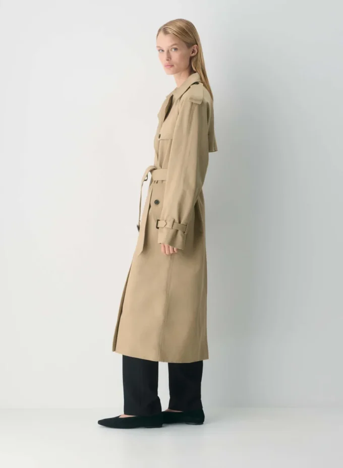 Le trench-coat Virtue – Twill riche