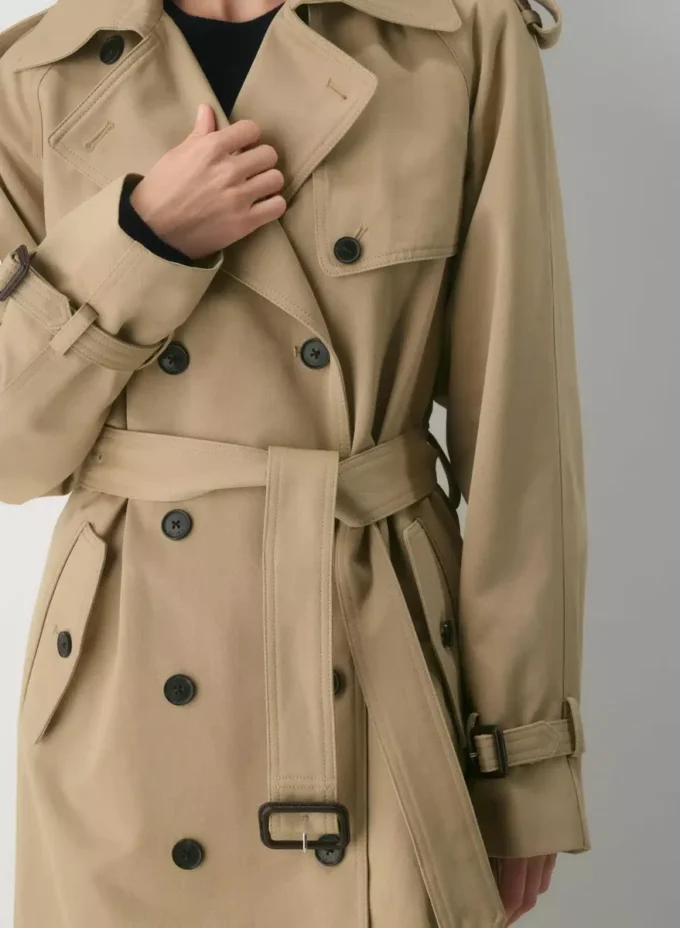 Le trench-coat Virtue – Twill riche