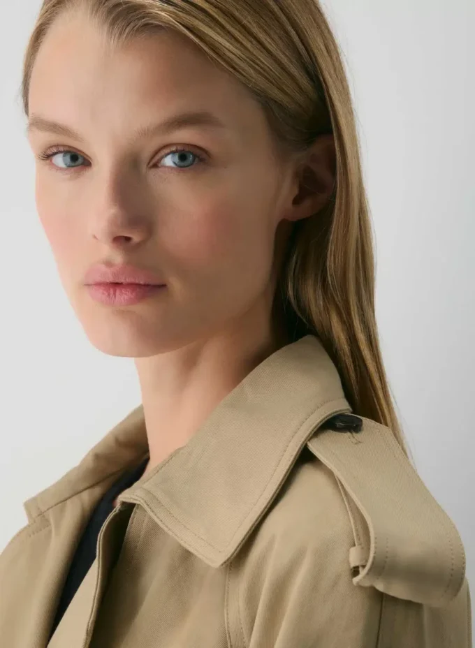 Le trench-coat Virtue – Twill riche