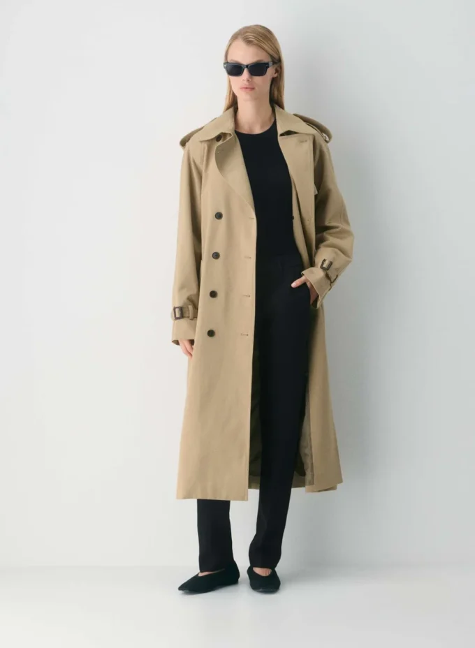 Le trench-coat Virtue – Twill riche