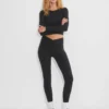 Legging taille haute croisé BUTTER 26 pouces