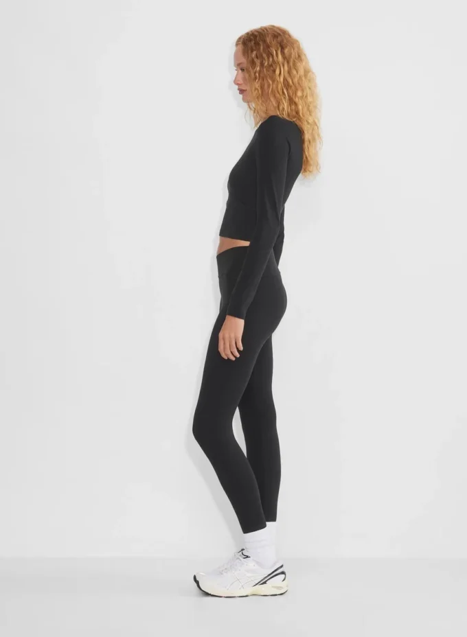 Legging taille haute croisé BUTTER 26 pouces