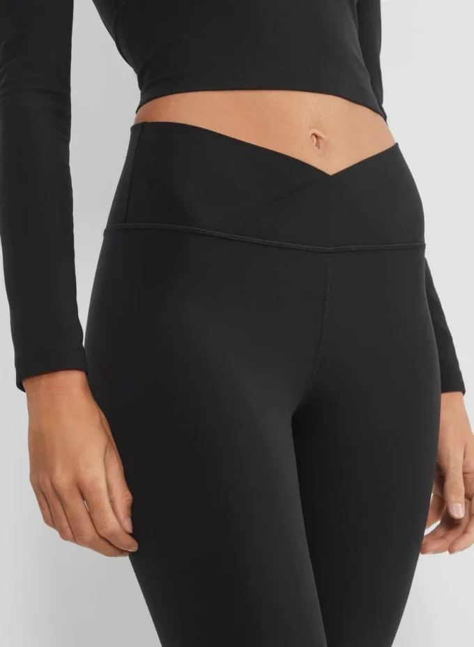 Legging taille haute croisé BUTTER 26 pouces