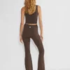 Legging évasé taille haute croisée BUTTER 32 pouces