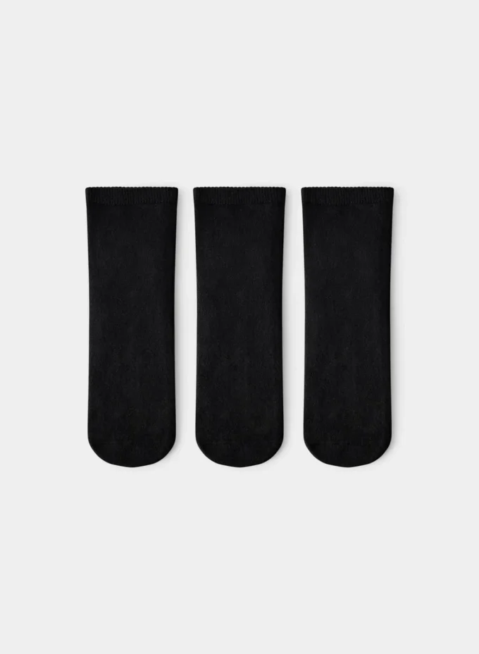 Lot de 3 paires de chaussettes courtes