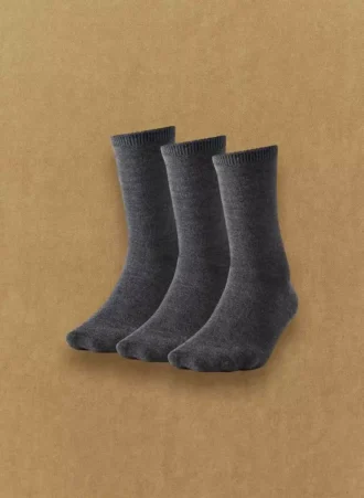 Lot de 3 paires de chaussettes courtes pour pantalon