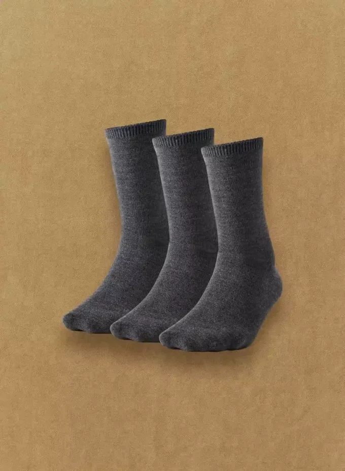 Lot de 3 paires de chaussettes courtes pour pantalon