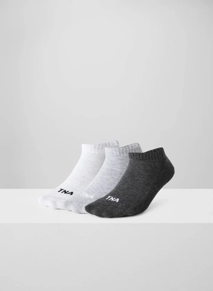 Lot de 3 paires de chaussettes invisibles Lot de 3 paires de chaussettes invisibles
