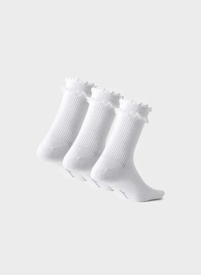 Lot de 3 paires de chaussettes Petal Crew