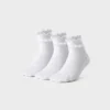 Lot de 3 paires de socquettes Petal