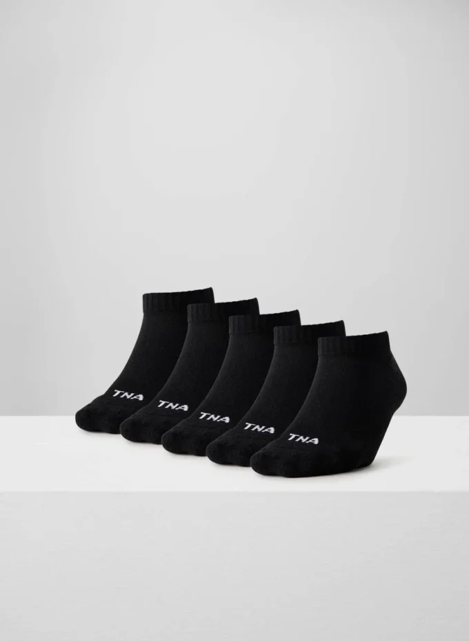 Lot de 5 paires de chaussettes invisibles